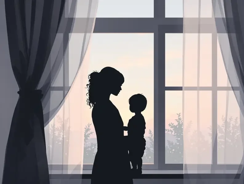 离婚后独自带娃的单亲妈妈，深夜发文看哭万人